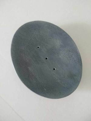 Πέτρινη βάση για σαπούνι 10x12cm οβάλ καινούργια
