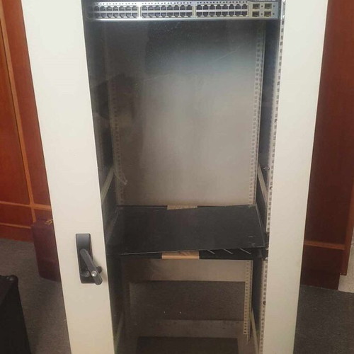 Professional floor-standing rack 47U used
