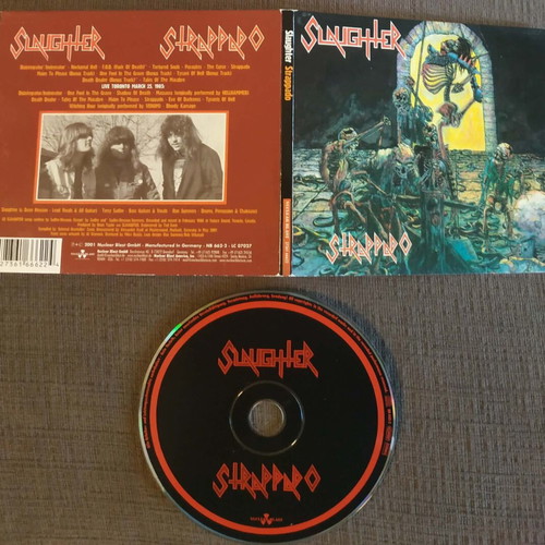 Slaughter Strappado 2001 digipak edition CD like new, metal