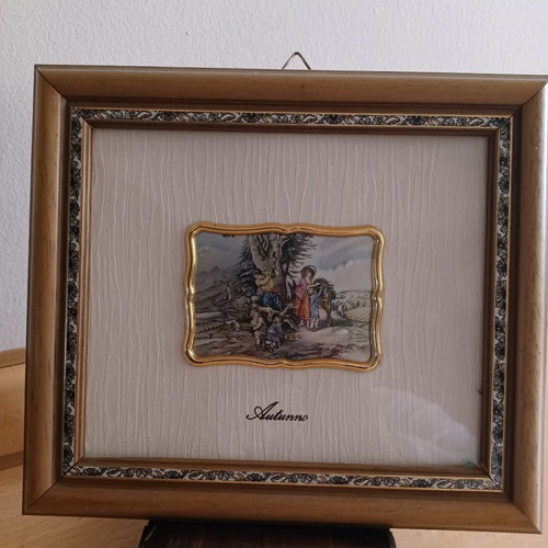 Vintage silver 9.25 frame used, 19.5x17cm