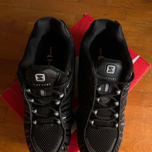 Nike Shox 46 new black sneakers