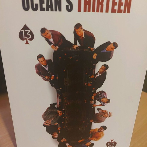 Ocean's 11, 12 and 13 DVD used, limited edition with Greek subtitles