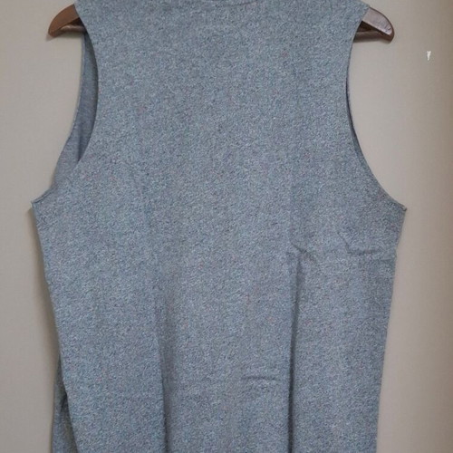 Superdry grey sleeveless T-shirt like new, size Large