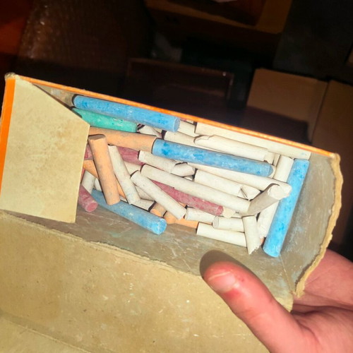 Atlas chalks used, rare