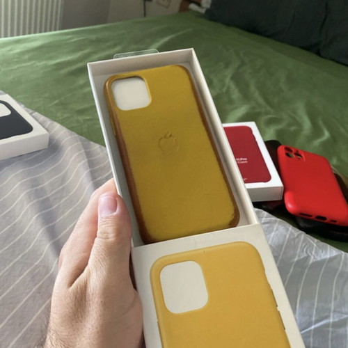 Cases for iPhone 11 Pro used, mixed authentic and no name, bundle
