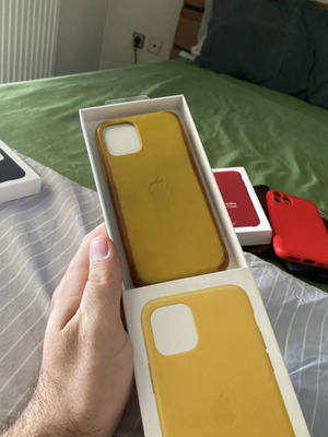 Cases for iPhone 11 Pro used, mixed authentic and no name, bundle