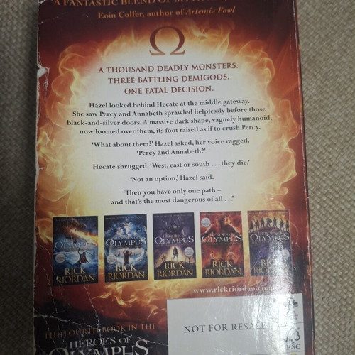 House of Hades Heroes of Olympus book by Rick Riordan, English edition