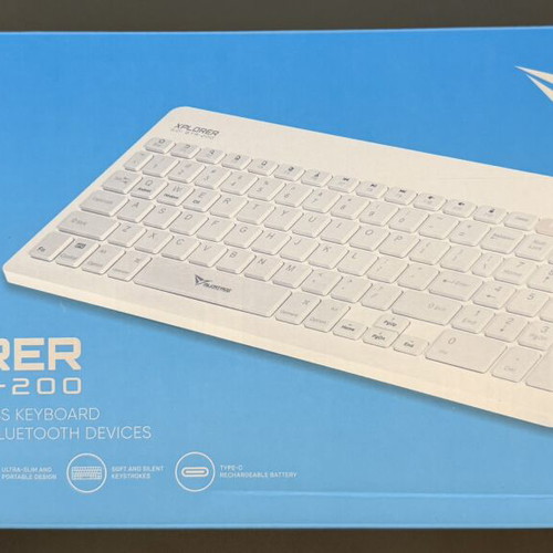 Alcatroz Wireless Keyboard Xplorer Go! BTR 200 like new