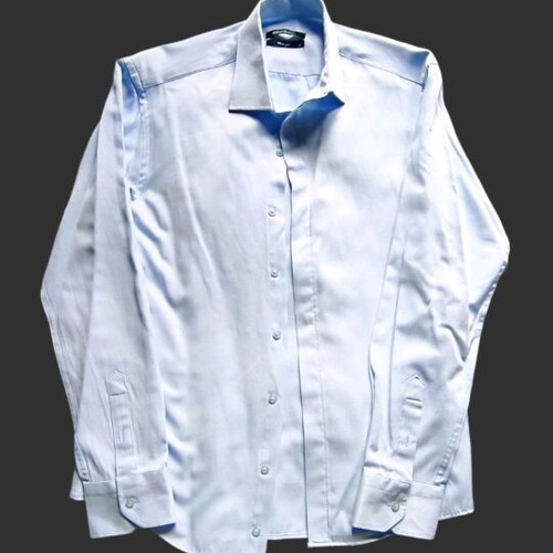 Edeson Fashion blue suit set new with jacket 50, trousers 32, shirt M and tie