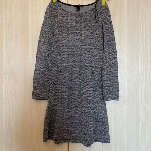 Gray XS cotton dress for office