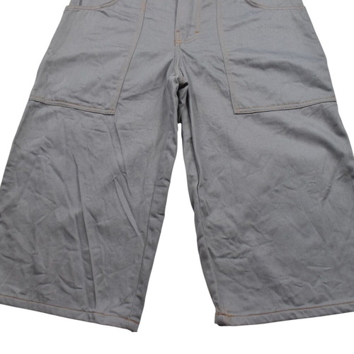 Vintage y2k Baggy Denim Shorts Grey Rap Skate Style used