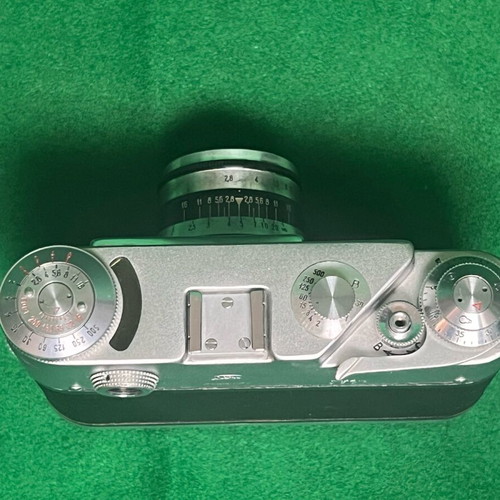 FED 4 rangefinder camera used with Industar-61 lens