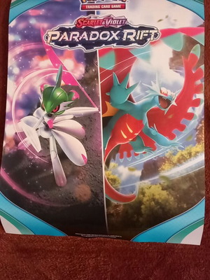 Pokemon Paradox Rift poster like new