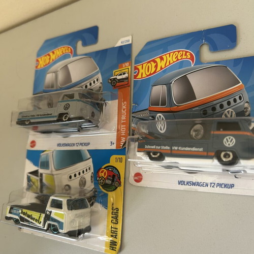 Hot Wheels VW toy cars used, sealed