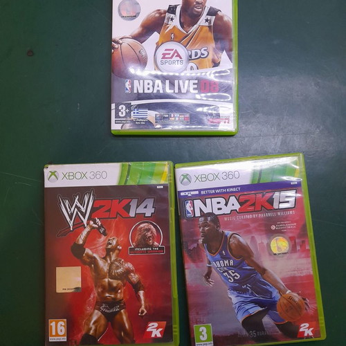 Basketball game pack for Xbox 360 used
