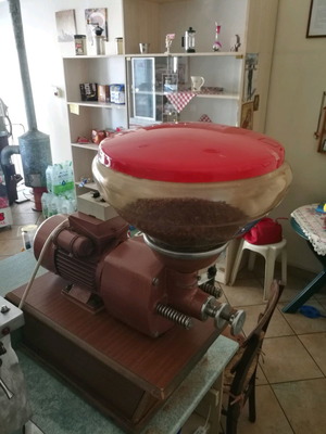 Coffee grinders used and espresso machine