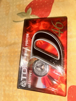 TDK D 46 cassette tape sealed vintage NOS