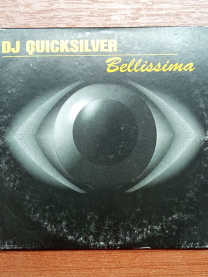 DJ Quicksilver Bellissima CD single used, 1990s techno