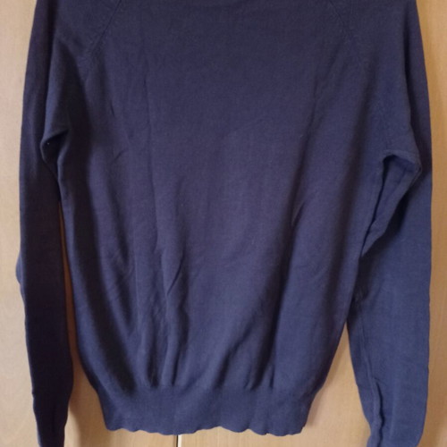 Zara women's long-sleeve thin brown shirt medium used