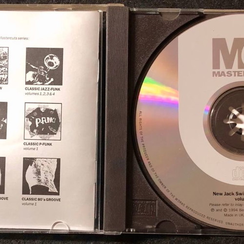 New Jack Swing Mastercuts Volume 3 CD used