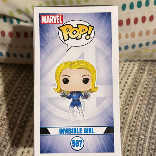 Funko Pop Invisible Girl Special Edition from Fantastic Four, new