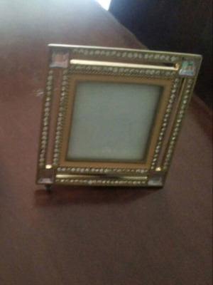 Retro Hollywood Regency photo frame with Swarovski like new