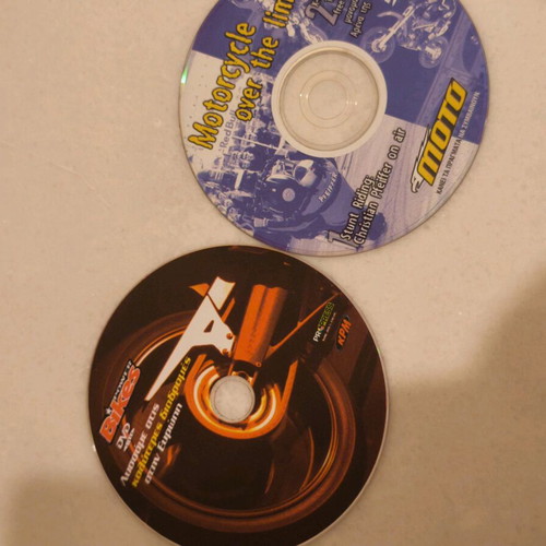 DVD set of 2 about motor sports like new