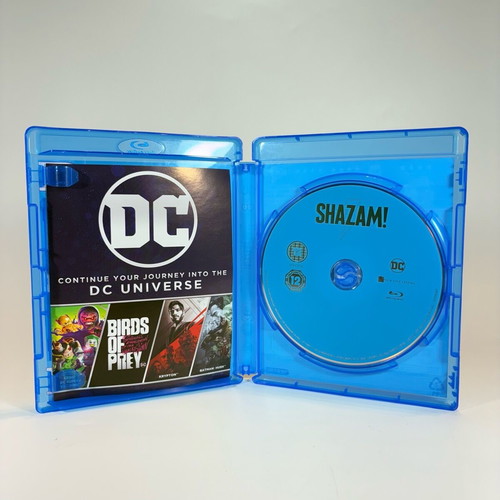Shazam Blu-ray movie like new with Greek subtitles