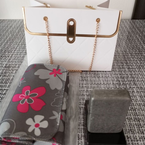 Tobacco Pouch and Lighter Set New with Luxury Gift Bag