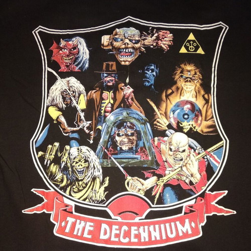 Iron Maiden The First Ten Years – Up the Irons short sleeve shirt used