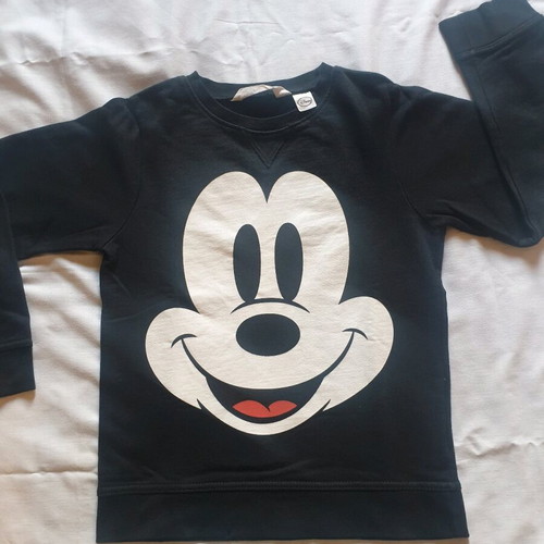 Mickey kids sweatshirt used, size 7-8 years, H&M Disney