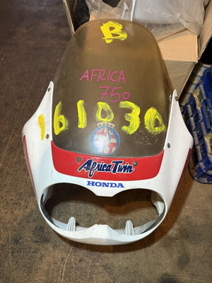 Front fairing mask with windshield used for Honda XRV 750 Africa Twin