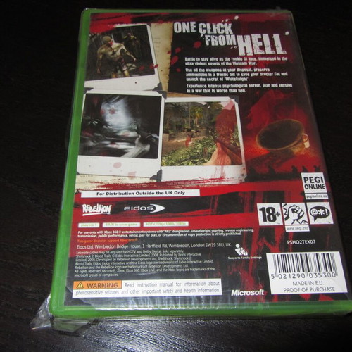 Shellshock 2 Blood Trails Xbox 360 game new sealed