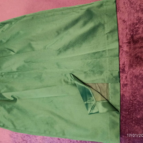 Bill Cost green evening dress like new, size L
