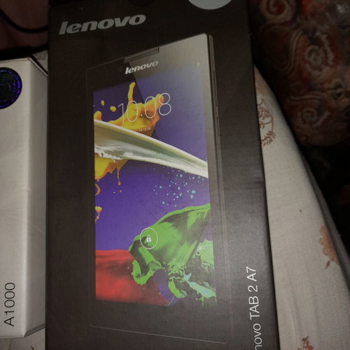 Lenovo smartphone and tablet collectible packaging like new, set of 2