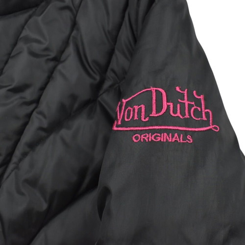Vintage VonDutch Cropped Puffer Jacket used, size Small