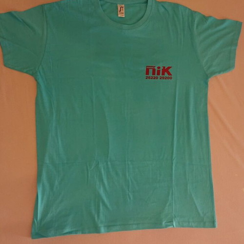 T-shirt unused turquoise large