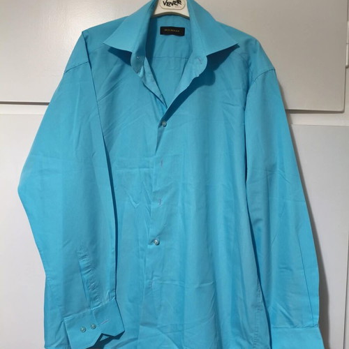 Men's turquoise shirt Red Beker large like new