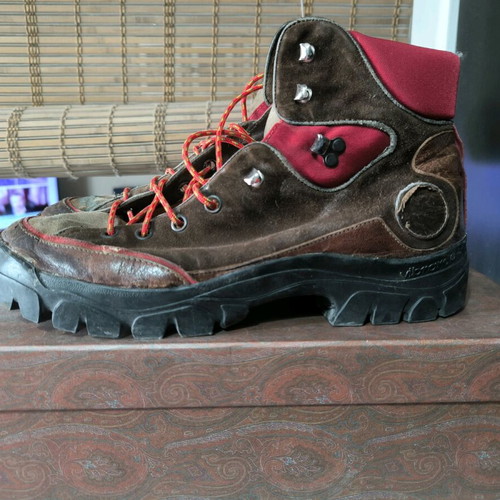 Etro multicolor boots used, size 44, made in Italy