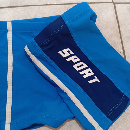 Boys' swim trunks size 14, blue