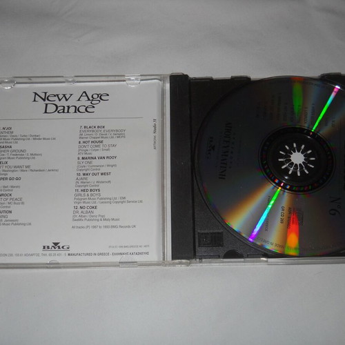 New Age Dance CD used, electronic music compilation