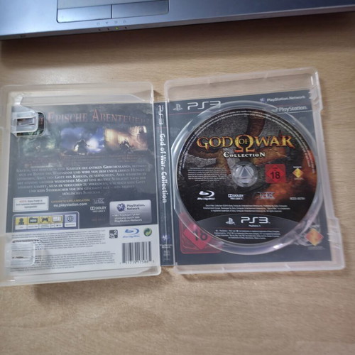 PlayStation 3 console with God of War and Call of Duty games used