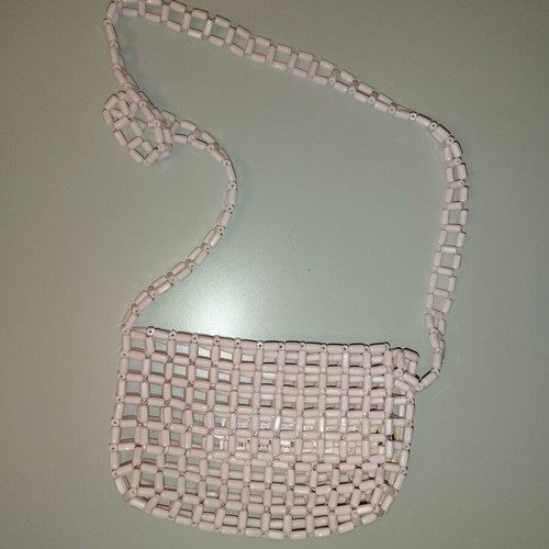 Zara shoulder bag pink like new, playful