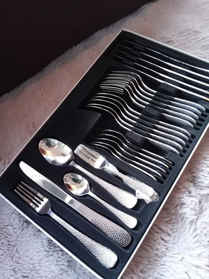 Cutlery set 30 pieces stainless steel new
