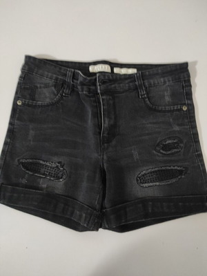 Μαύρο τζιν σορτς Guess Los Angeles XS μεταχειρισμένο