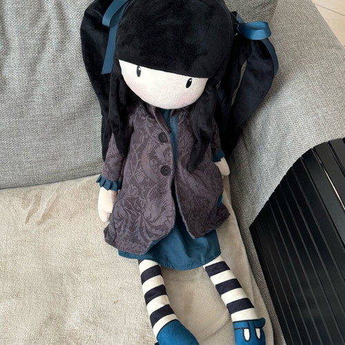 Santoro Gorjuss large doll like new, 65 cm, collectible fabric