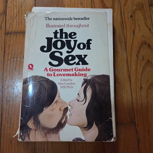 The Joy of Sex by Dr Alex Comfort used, English edition Quartet 1970s