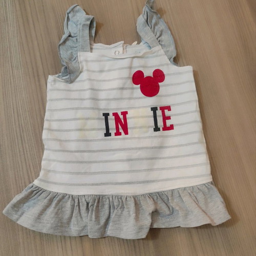 Baby dress used, cotton, 67 cm, 6 months