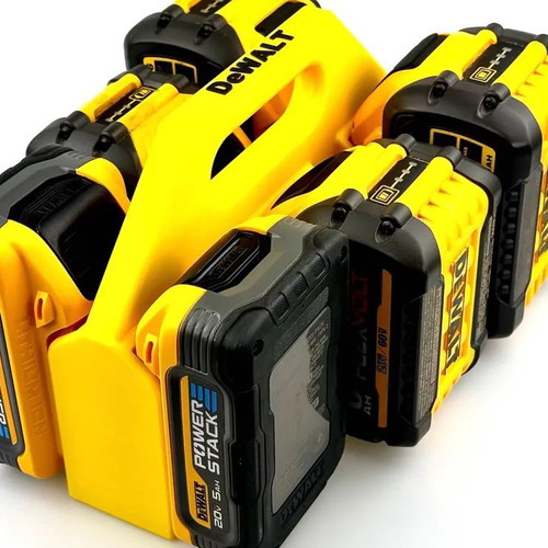 Dewalt battery transport base for 6 batteries 18-20V