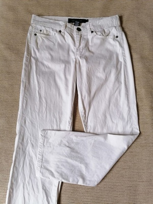 Γυναικείο τζιν Calvin Klein άσπρο S/M